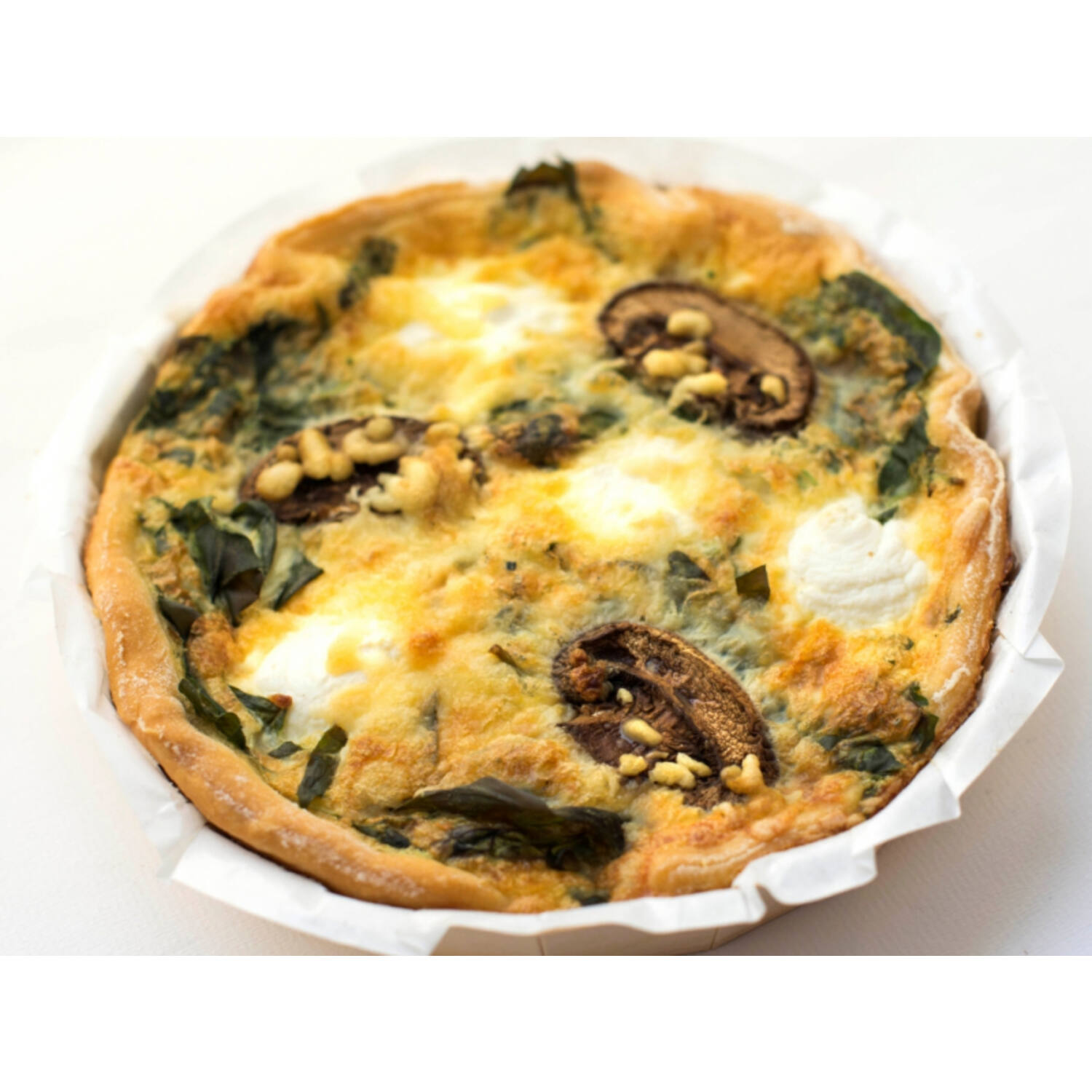 QUICHE RICOTTA SPINAZIE  6x360gr